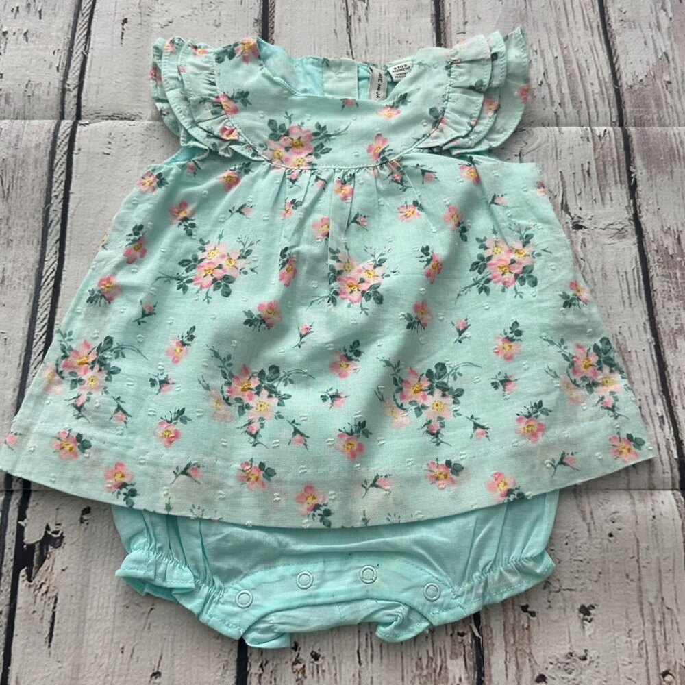 Janie and Jack baby girl outfit 0-3 months old